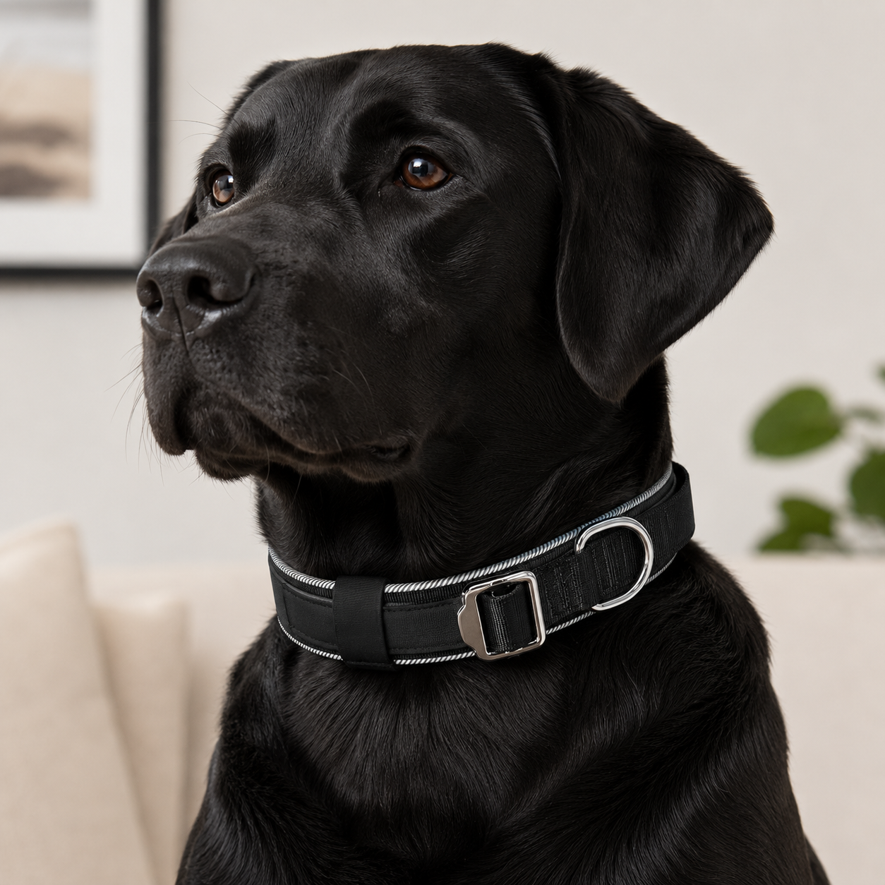 Collar Reflectante Acolchado para Perro